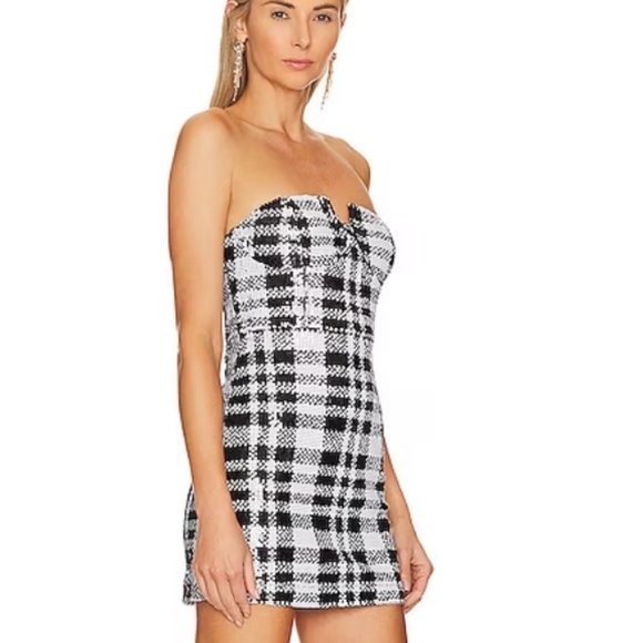 NWT Steve Madden Reta strapless sequin Dress size 4 - Picture 2 of 4